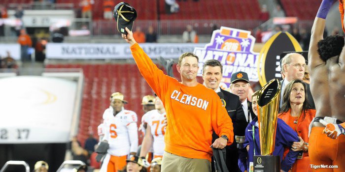 Can the Tigers make a third consecutive appearance in the College Football Playoff?