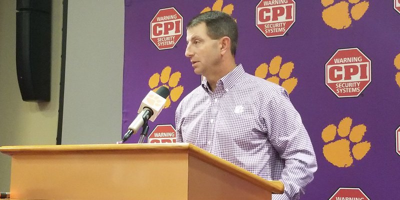Swinney on last trip to Syracuse: