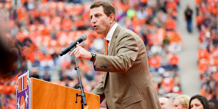 Swinney might have to wait until next January to add a 10th coach 