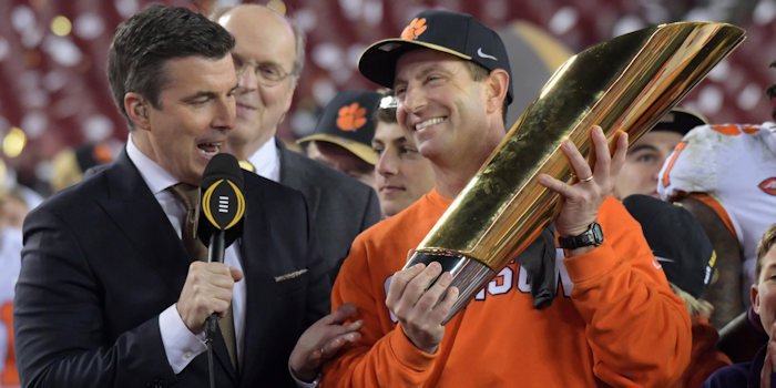 Schedule sets up another Clemson run to the College Football Playoff