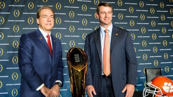 Swinney and Saban will face off for the third time in the last three years 