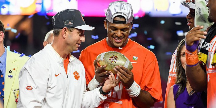 Swinney describes Watson's demeanor during draft