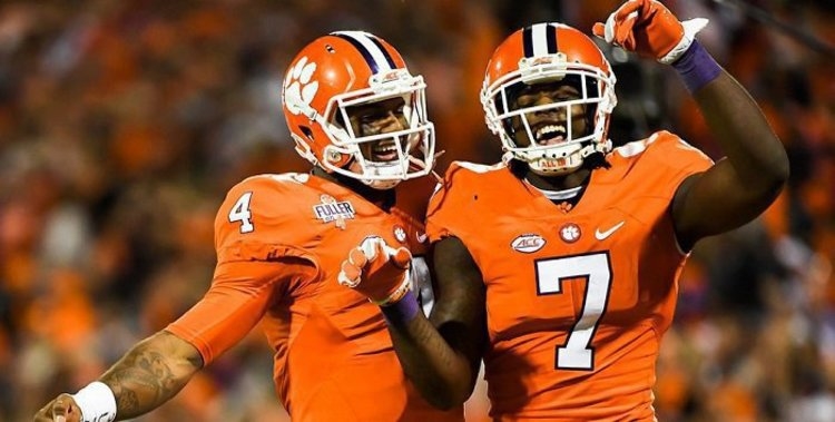 Clemson has had at least one first-round selection for five consecutive years.  