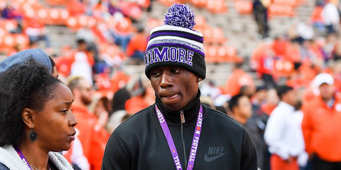 Dixon at a Clemson game last season.
