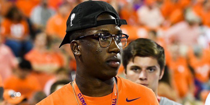 Henry works out at Swinney's camp last summer 