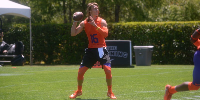 Trevor Lawrence: If I was worried about competition, I wouldn't have gone to Clemson