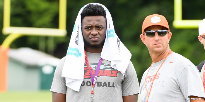 Swinney Camp Insider: Session One all about the quarterbacks and a surprise visitor
