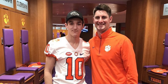 Instate kicker details Clemson visit, chance for a scholarship