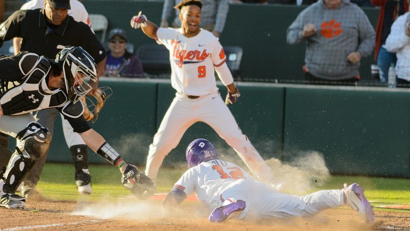 Four-peat: Wharton's double walks off Gamecocks, Tigers win series again