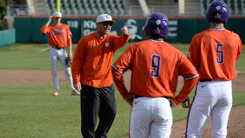 Not quite Bull Durham, but recent team meeting has Clemson on a roll