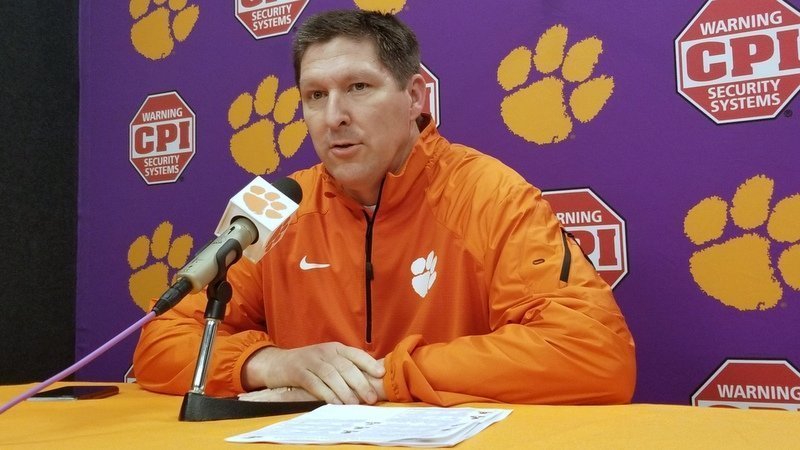 Brownell talks to the media Tuesday 