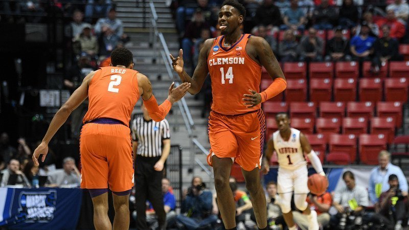 Sweet 16 Party! Clemson advances to Sweet 16 with rout of Auburn in NCAA's