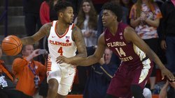 Reed scores 22 as Clemson defeats FSU for program-record 11th ACC win