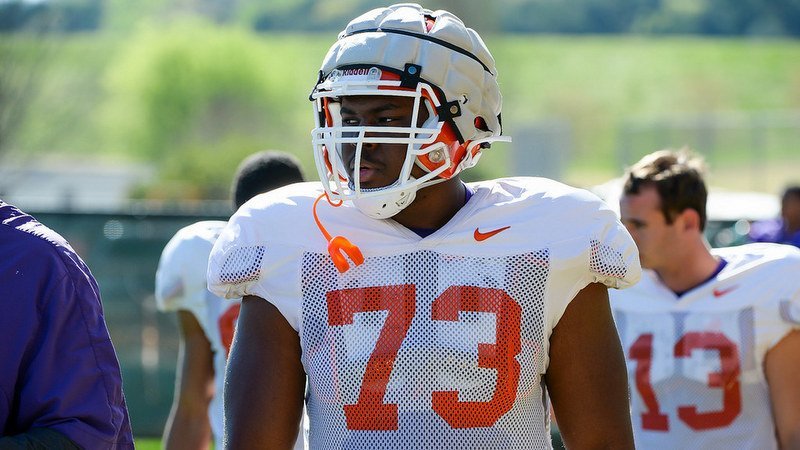 Anchrum is emerging as one of the leaders of the offensive line 