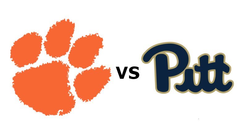 Clemson and Pitt kick off at 8 pm on ABC