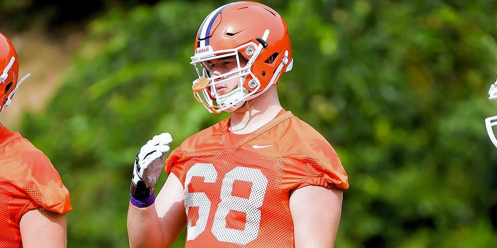 Clemson offensive lineman confident after surgery: