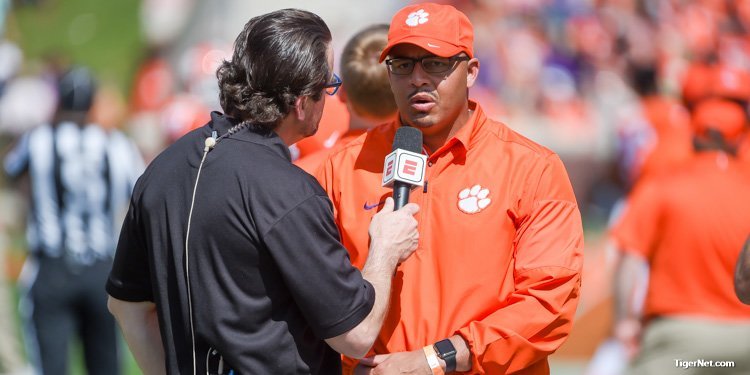 Tony Elliott says the Tigers have to embrace being the target