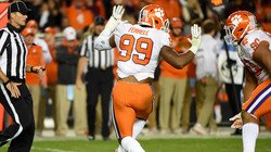 Lemanski Hall says Clelin Ferrell is what a great football player looks like
