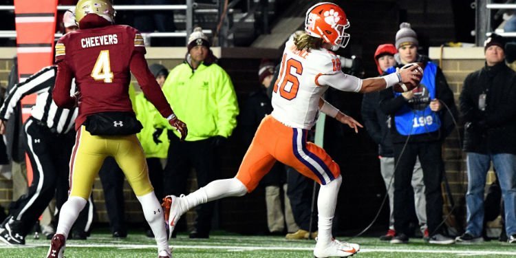MVP Trevor Lawrence loves the fact that CJ Spiller presented the leather helmet