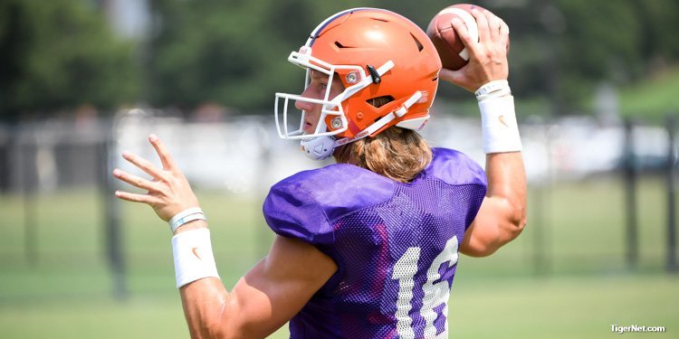 Practice Observations: Lawrence runs with first-team offense