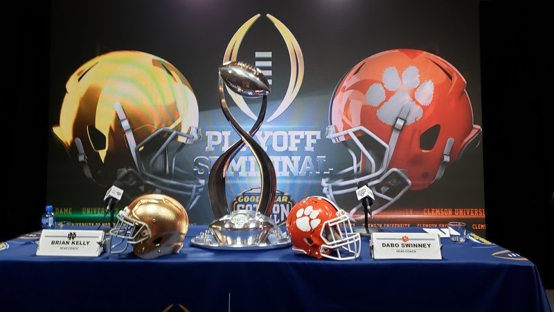 Clemson and Notre Dame play Saturday for the right to play in the National Championship