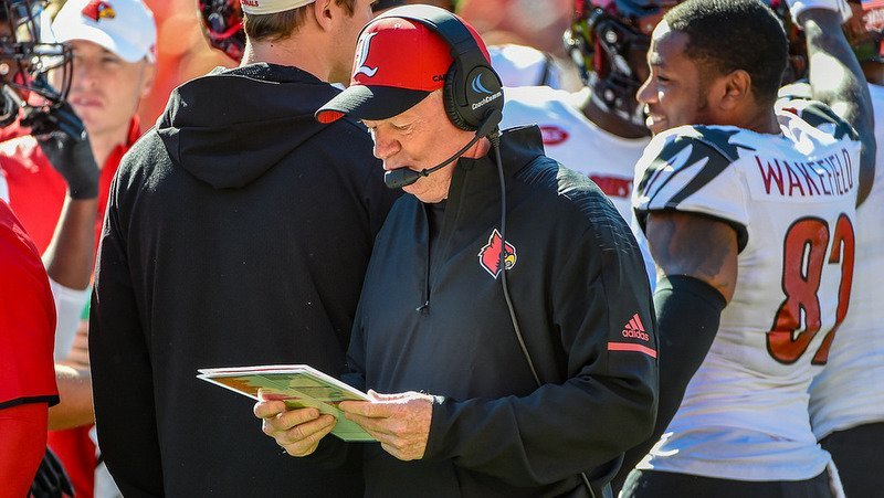 Bobby Petrino says Cards got beat up by the Tigers and were never really in it