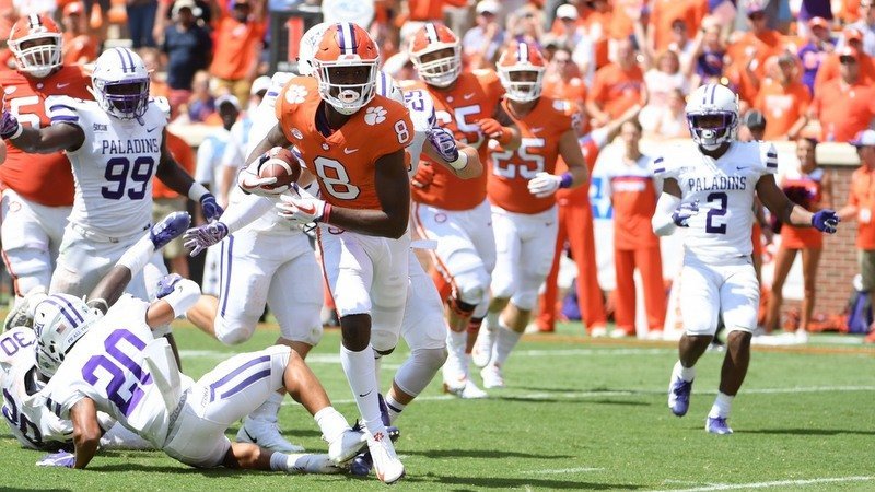 Justyn Ross was thinking about Sammy Watkins after his first career touchdown