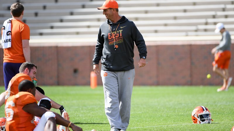 Swinney happy to get the rest of his team on campus this week