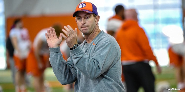 For Swinney, extra plane time means extra prep time as Tigers gear up for Irish