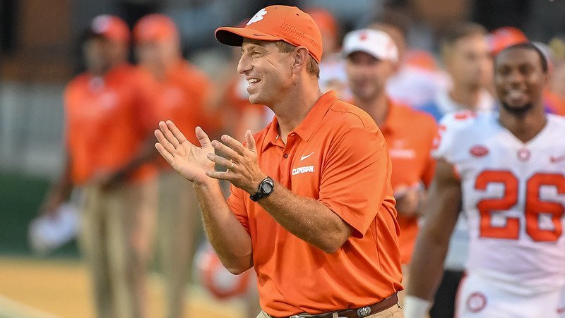 Tigers are 6-0, but Swinney says 