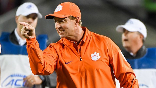 Swinney says he knows Clemson fans will show up Saturday 