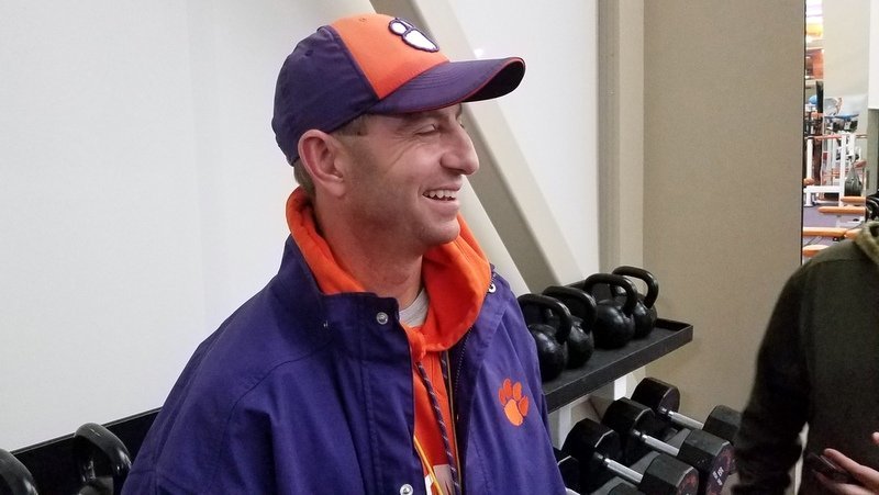 Wednesday update: Dabo watches out for Wilkins and Ferrell, but team still had the gotcha