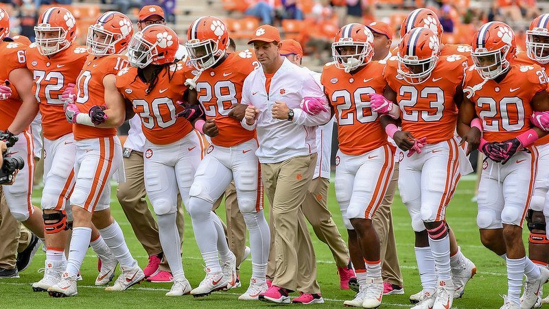 Clemson head coach Dabo Swinney says the Tigers still haven't played their best 