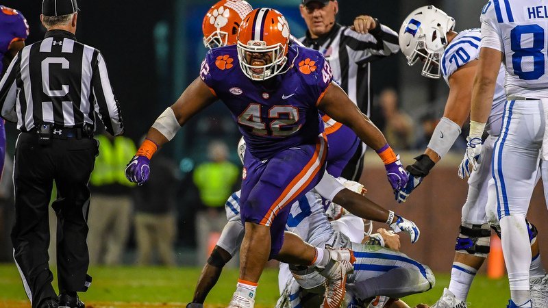 No. 2 Clemson overcomes slow start, smacks Duke to improve to 11-0