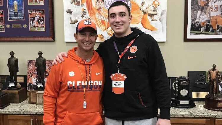 Priority OL target set to make decision after Clemson visit