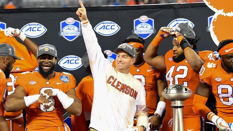 Dabo Swinney and the Tigers are pointed in the right direction 