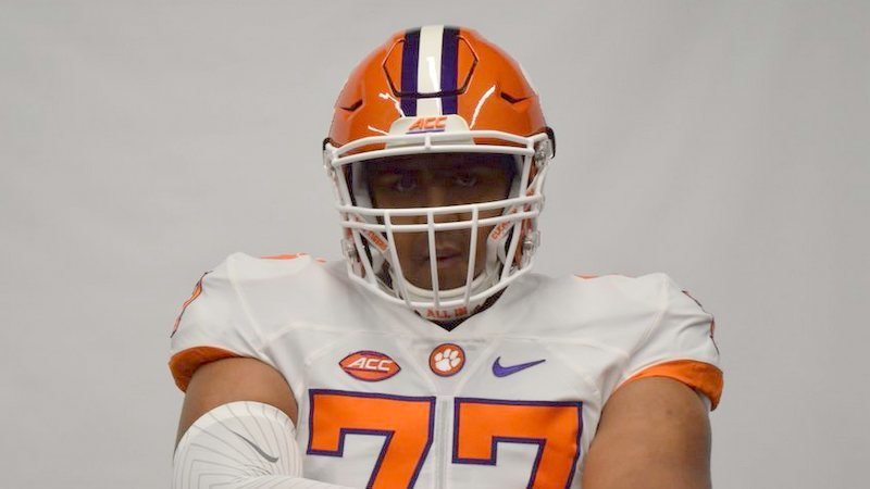 Tigers play host to big-time left tackle prospect out of Rhode Island