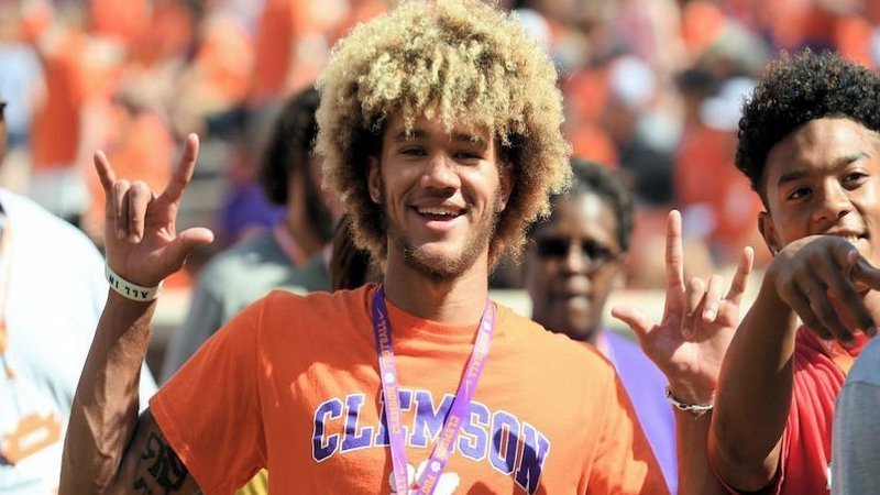 Worsham visited Clemson for the Tigers' home game against Boston College