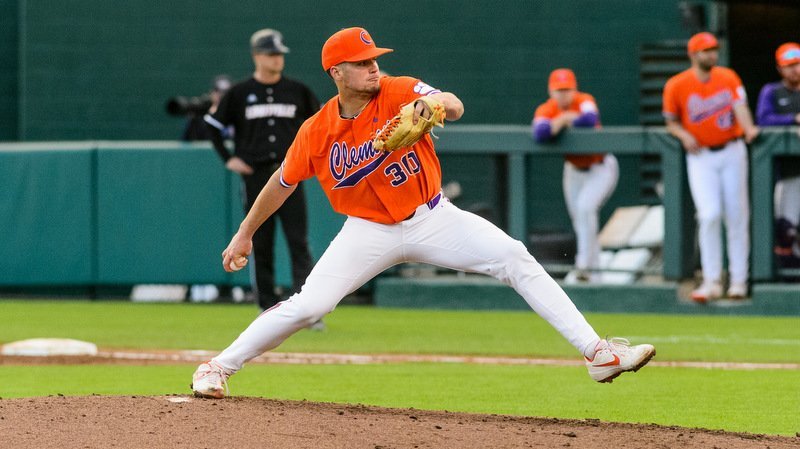 A four-run third inning tagged freshman Davis Sharpe with the loss.