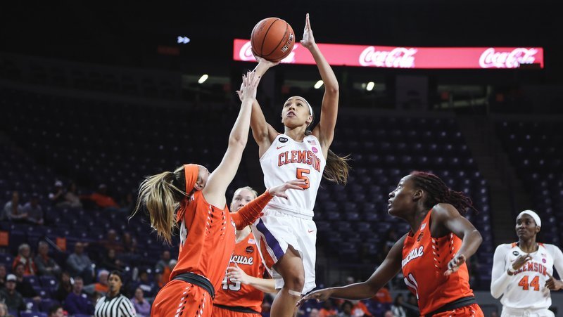 Danielle Edwards is one of Clemson's top defenders (Photo by Lawton Hilliard)