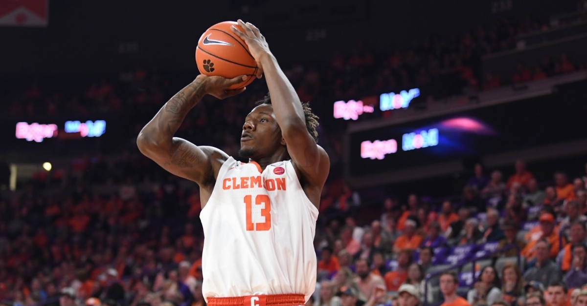 Tevin Mack scored 18 points in the Clemson win