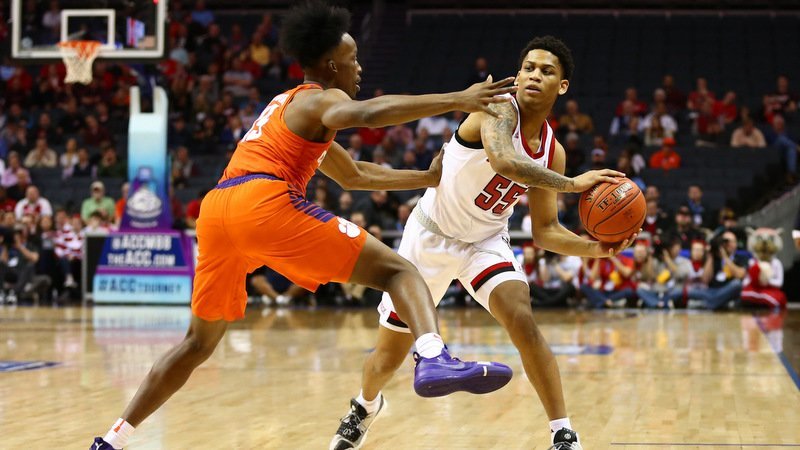 Clemson lost by one point in the ACC Tourney Wednesday (Photo by Jeremy Brevard, USAT)