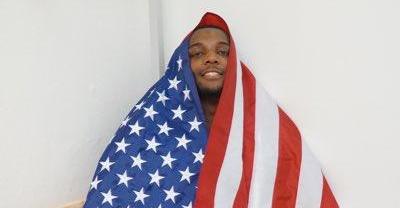 Clemson's Simms proud to wear the USA flag after gold medal win