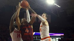 WATCH: Players and coaches after Tigers knock off No. 11 Hokies