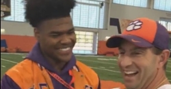 WATCH: 5-star LB gets Clemson offer and commits to Dabo Swinney immediately