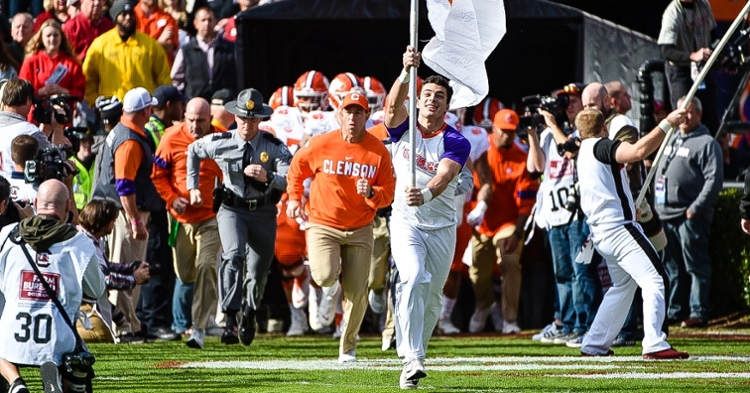 Clemson has been ranked No. 3 by the Coaches for six-straight weeks. 