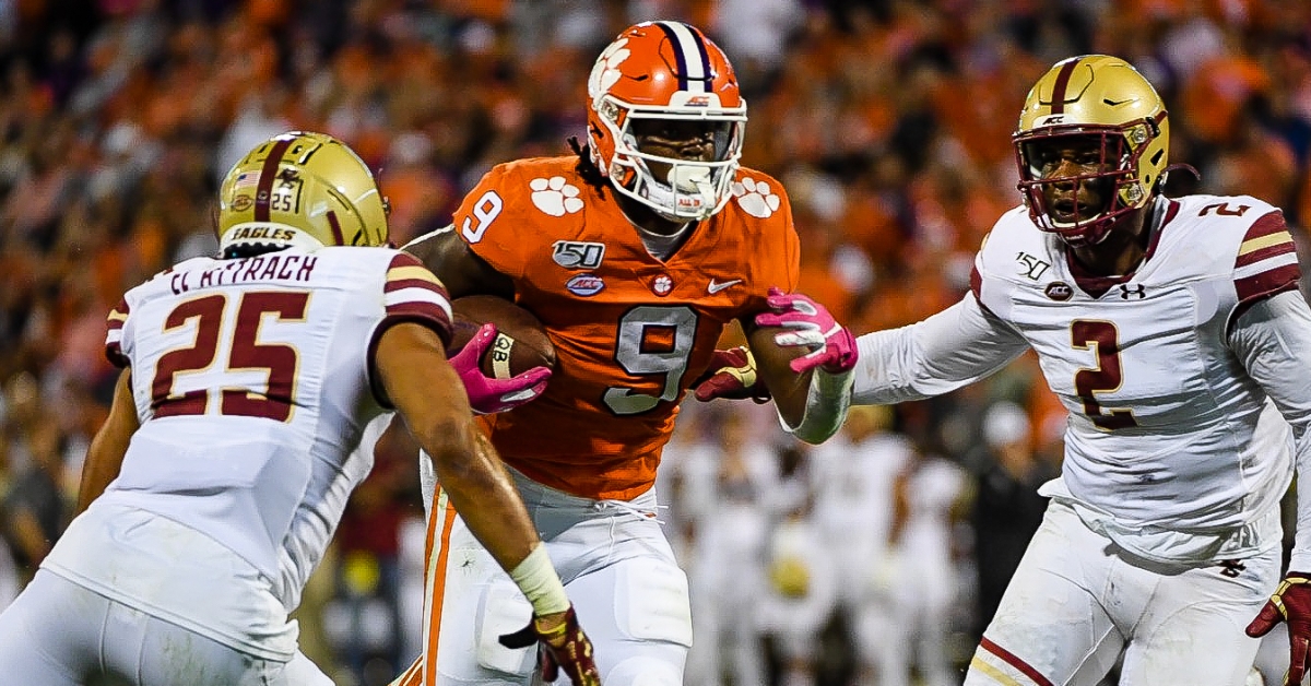 Postgame notes for Clemson-BC