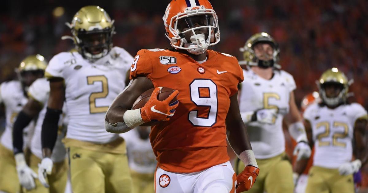 Instant Halftime Analysis: Etienne running over Yellow Jackets