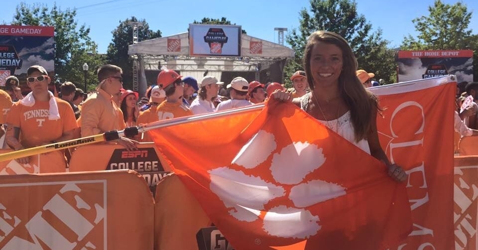 Clemson's flag will make its 100th consecutive appearance Saturday at LSU. 