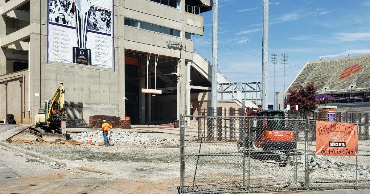 Football parking, construction and facilities update for 2019 football season
